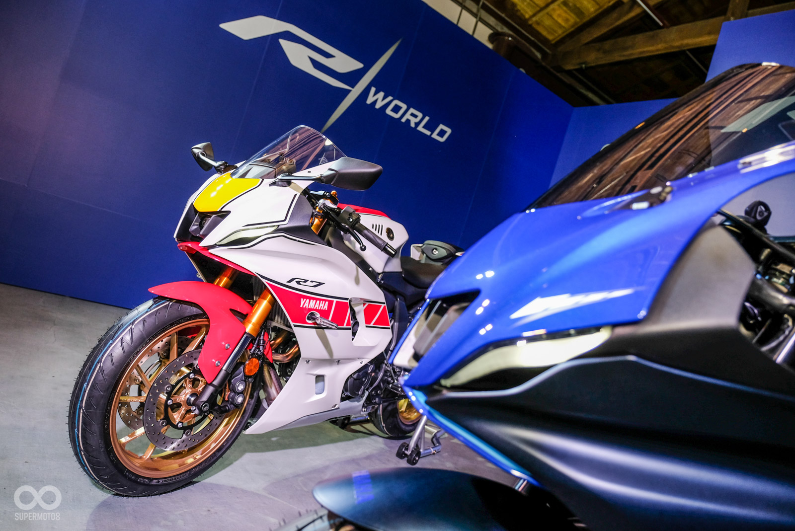 先前YZF-R7在台亮相時也同場發表WGP 60週年紀念塗裝