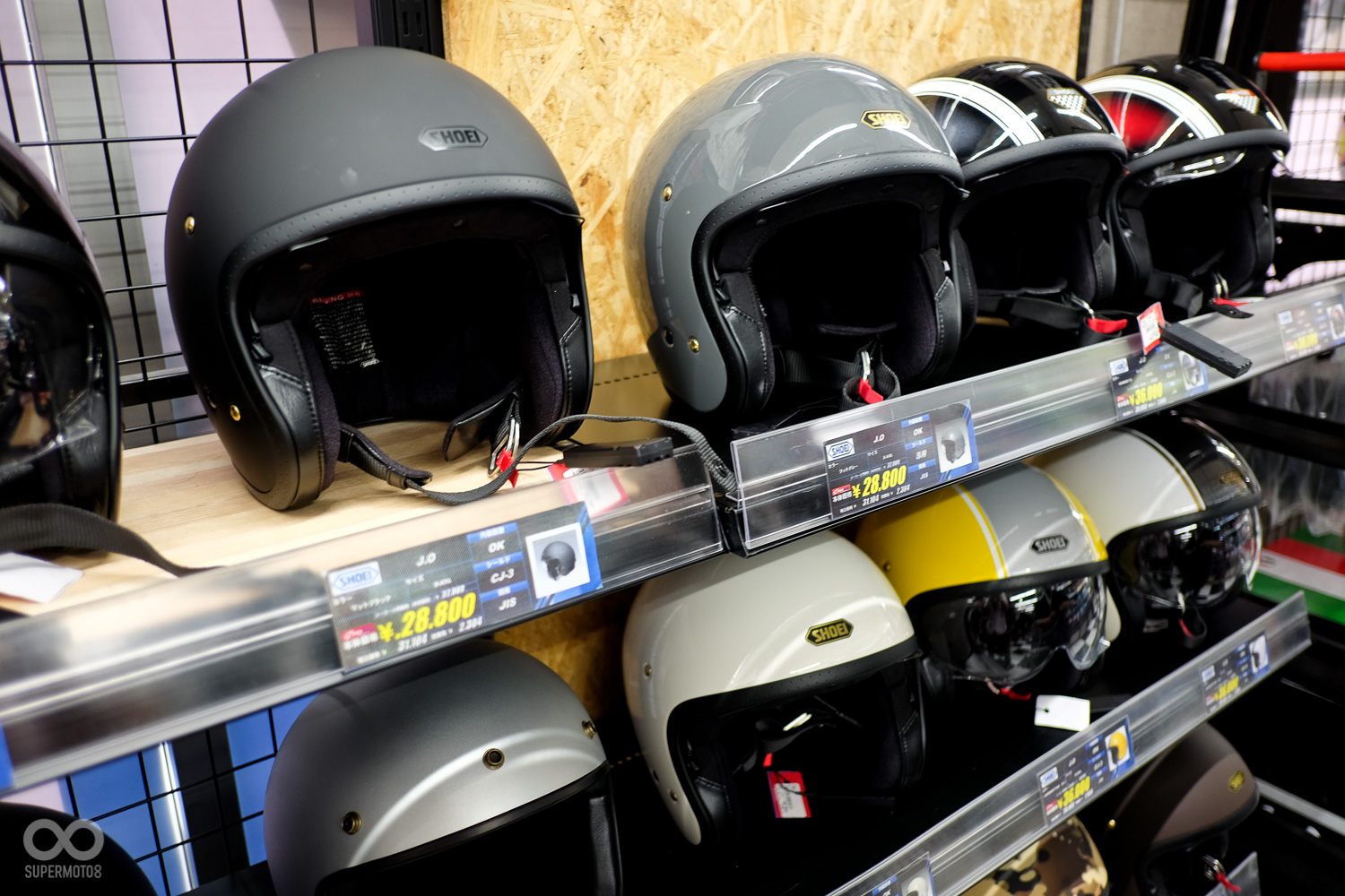 SHOEI 最新款復古帽J-O,售價與台灣差不多