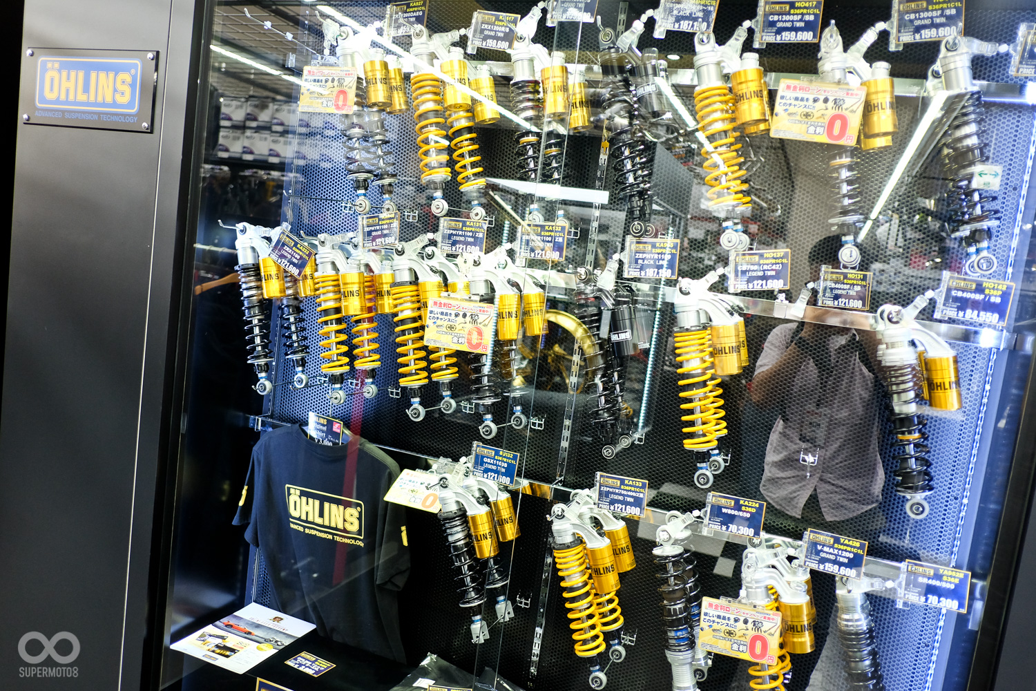 RICOLAND 真是下重本,竟然有OHLINS 牆!