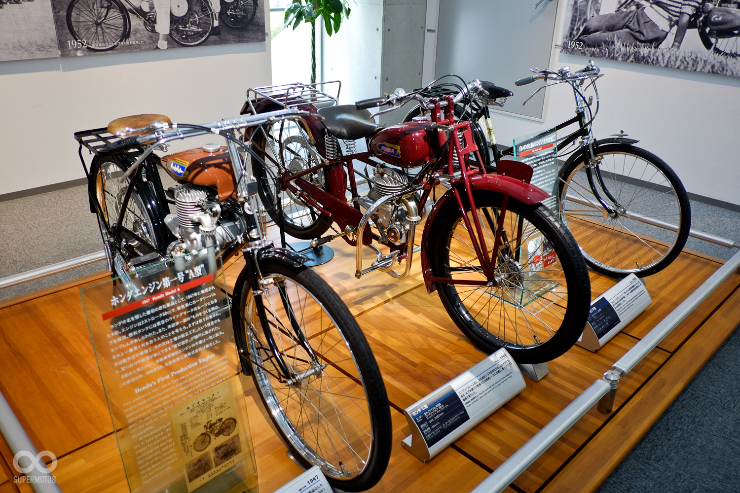 首款烙上HONDA 標誌的摩托車