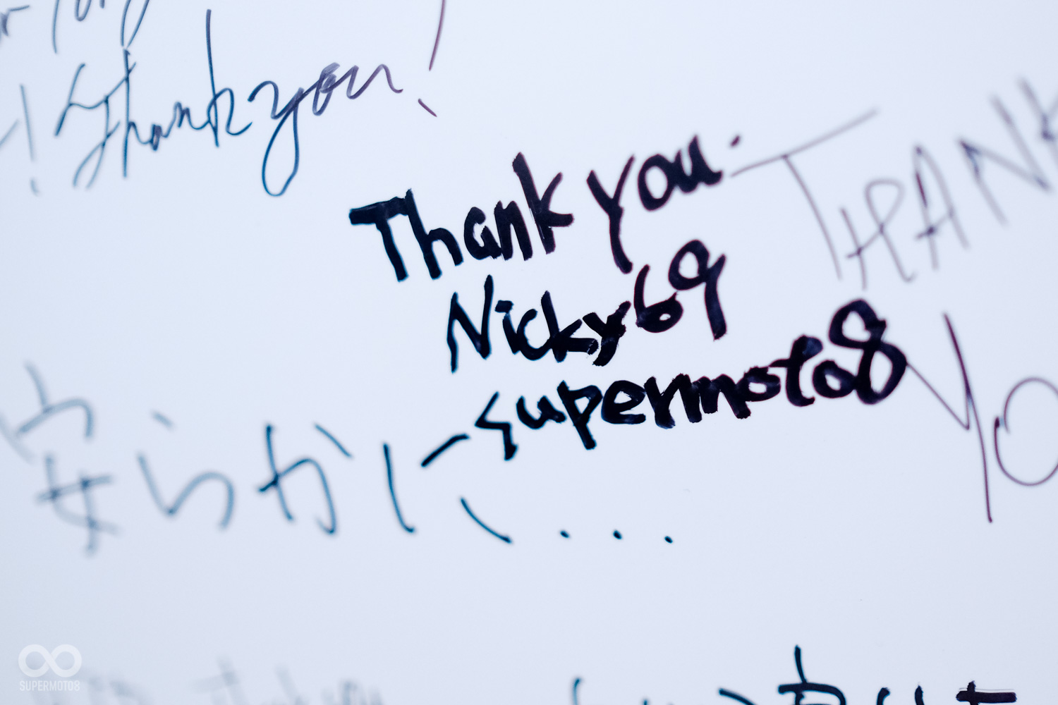 SUPERMOTO8 也代表各位讀者留言致意