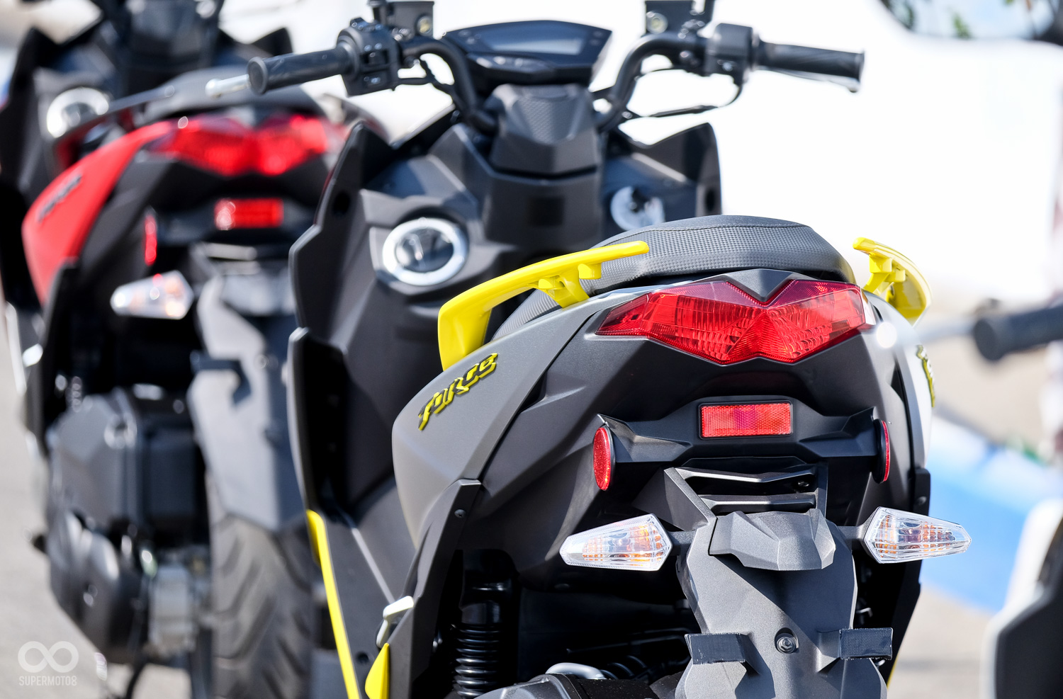 車尾設計也巧妙的呼應了BWSR的風格