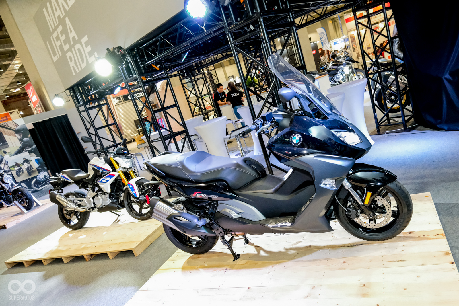 C 650 SPORT相當適合都會通勤、假日出遊