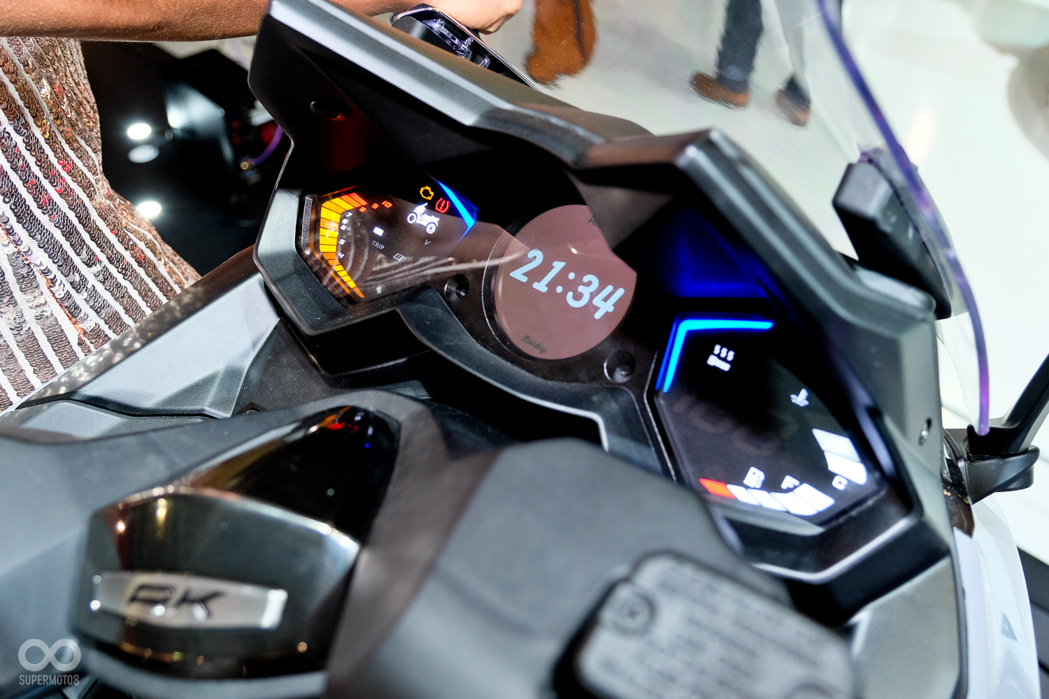 展場所展示的AK550已更新為搭載Noodoe的式樣