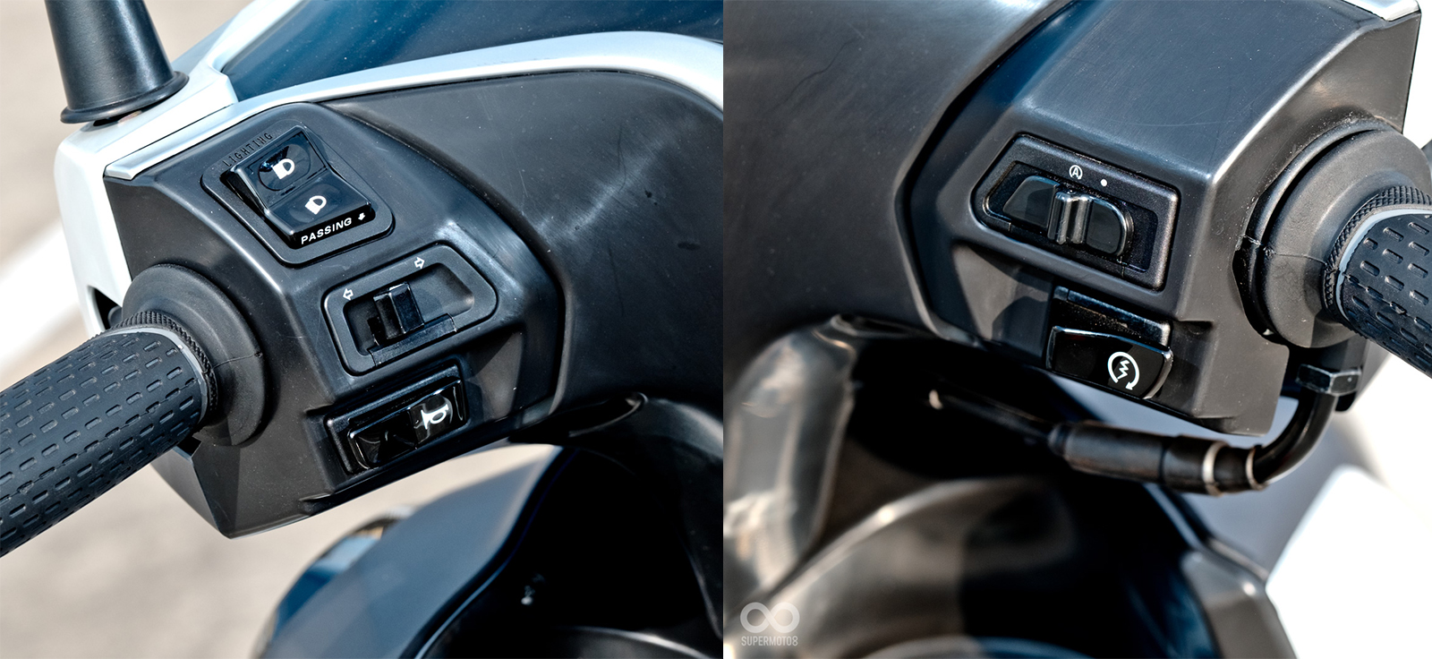 過往的車燈開關位置改為怠速熄火系統的開關