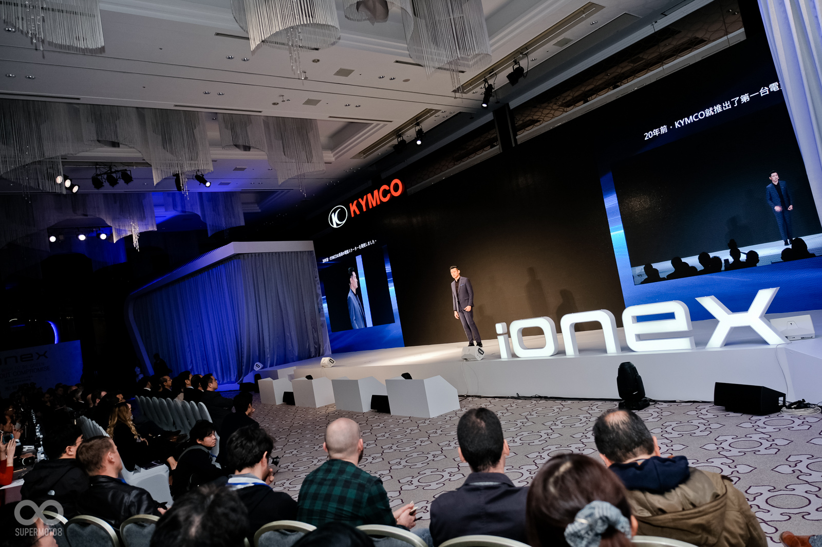 2018年三月於東京摩托車展前，KYMCO邀請多國媒體，一同參與「Ionex車能網」發表