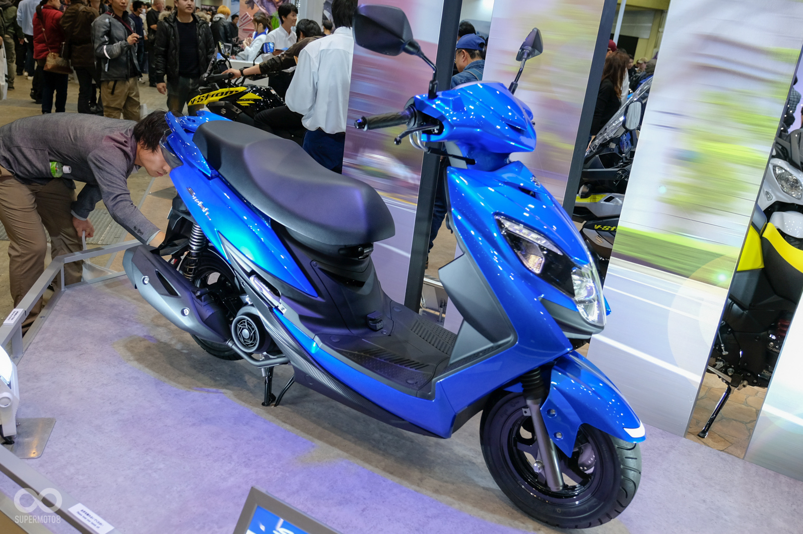 將在國內發表的SUZUKI SWISH 125將搶攻競爭激烈的125cc市場