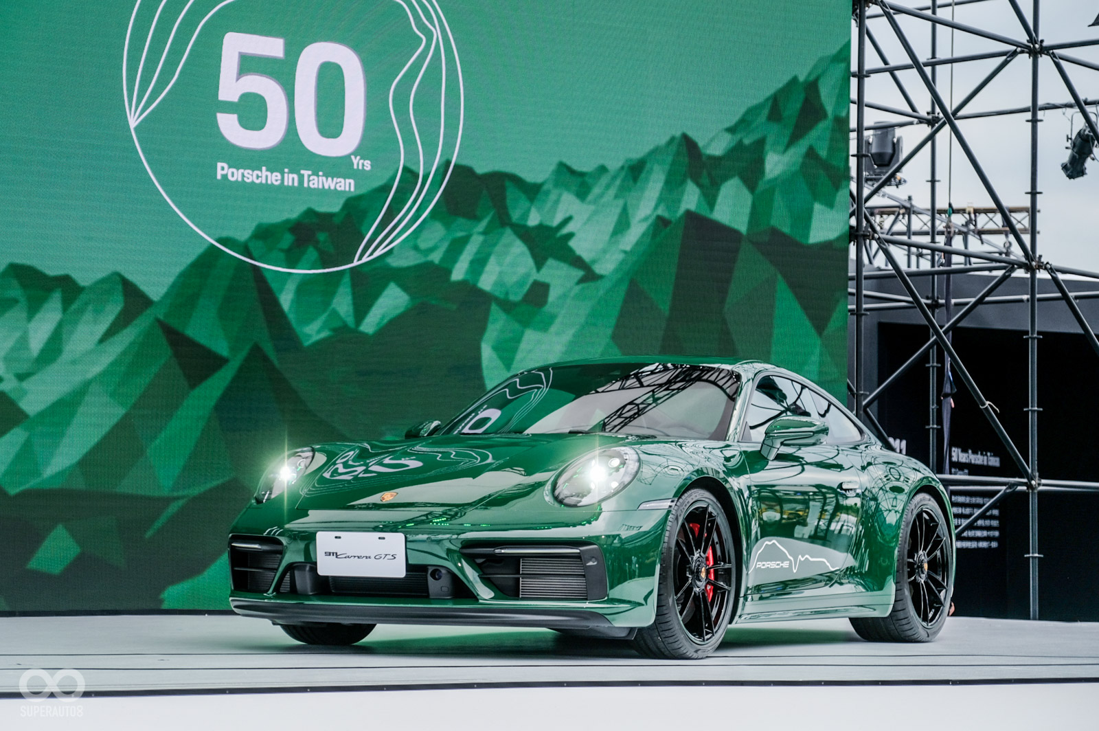 911 Carrera GTS保時捷在台50週年紀念款全球只有這一台
