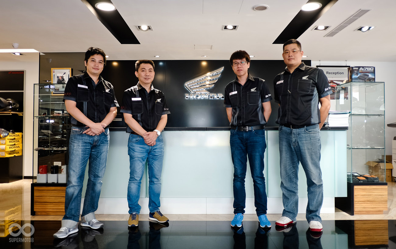HONDA專業的服務團隊,給予車主們不同於一般的尊榮服務