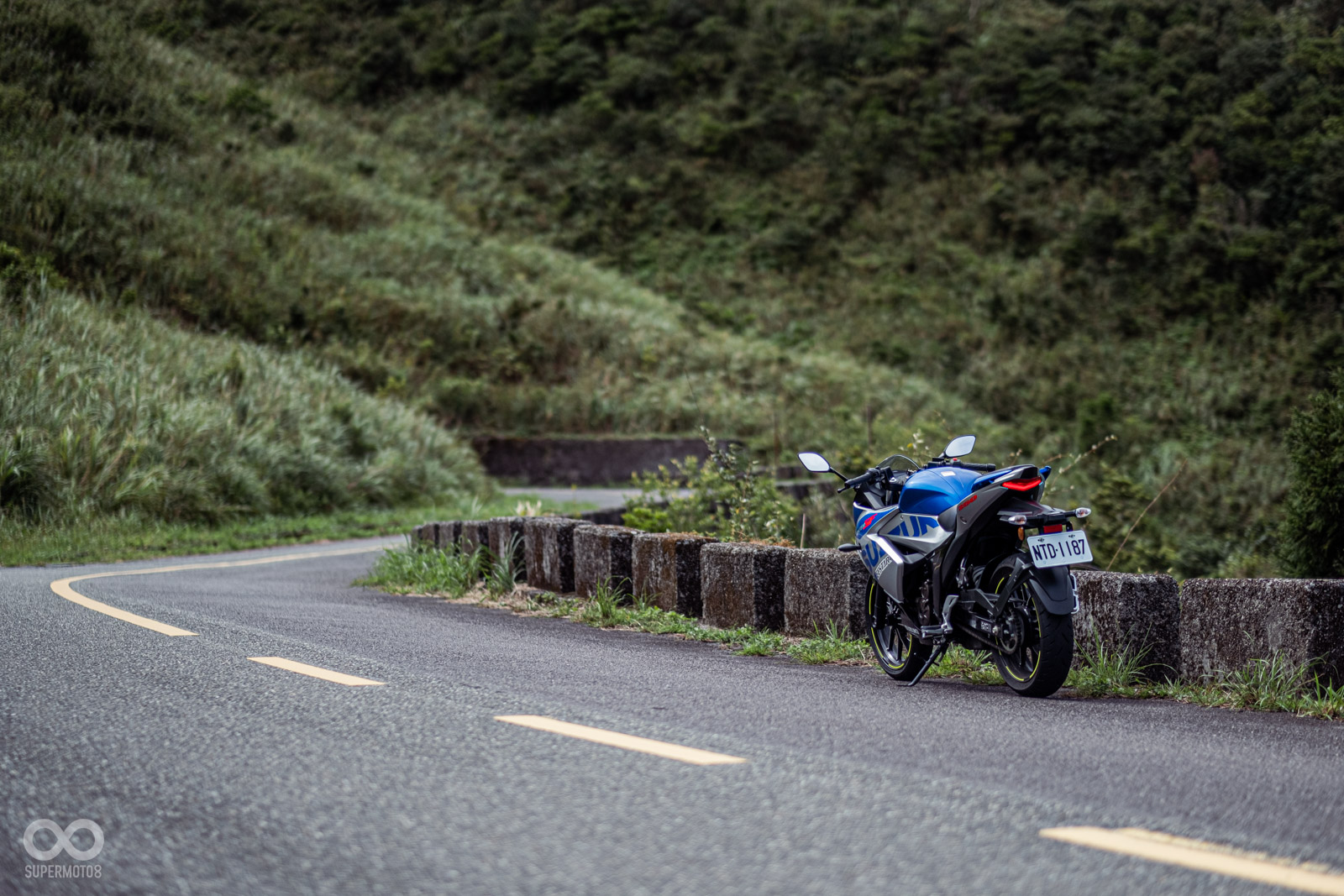 五分山雷達站道路周邊景色,和公路最高點武嶺有幾分相似