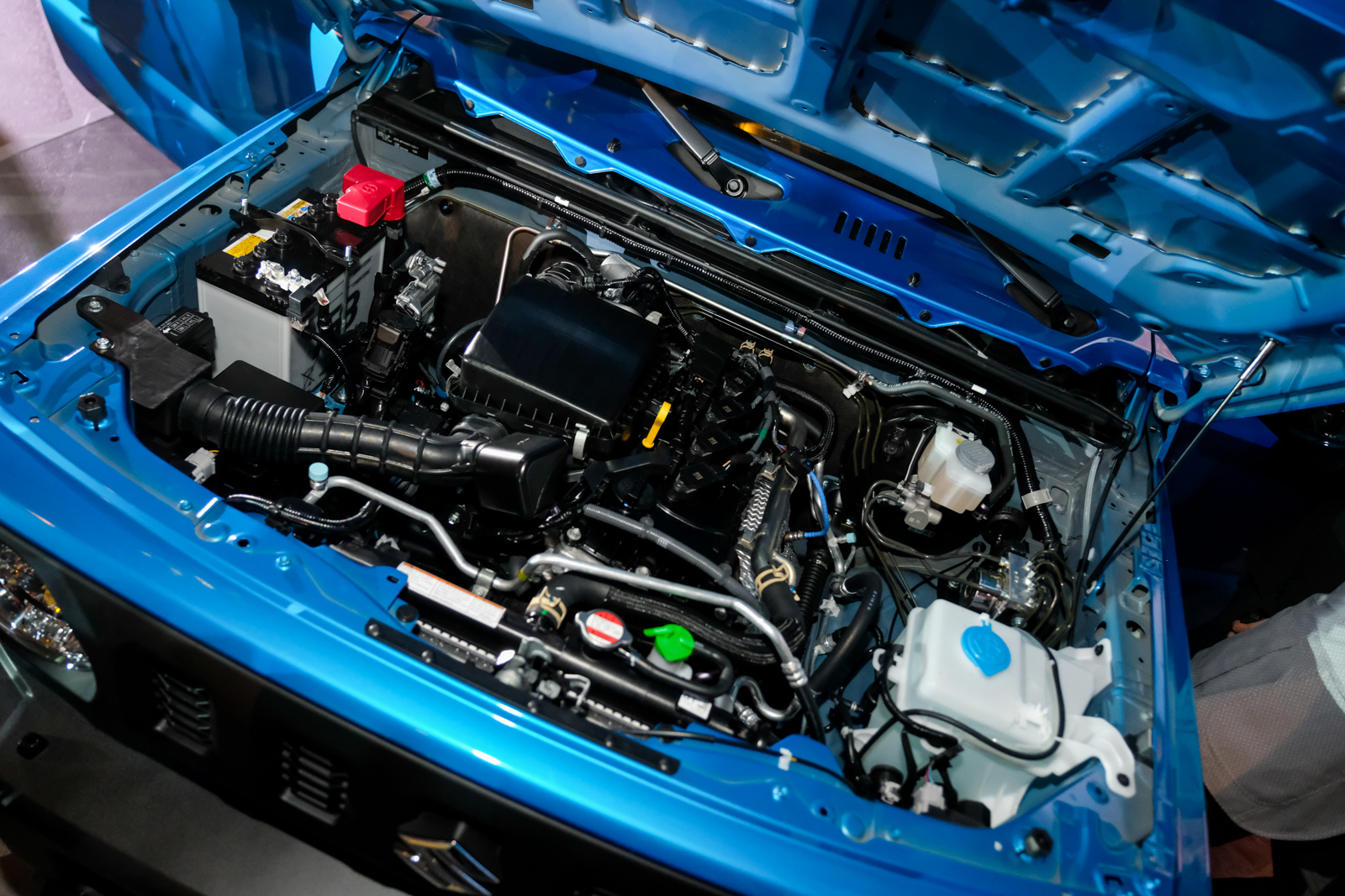 SUZUKI Jimny搭載K15B 1.5L自然進氣四缸引擎