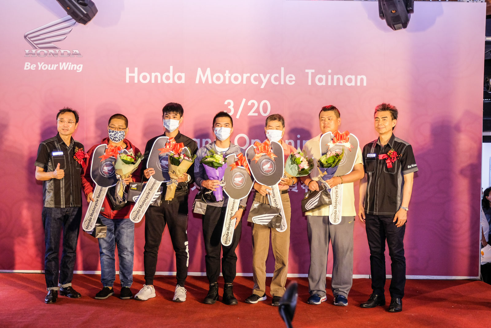 今天也交付台南首波車主交車