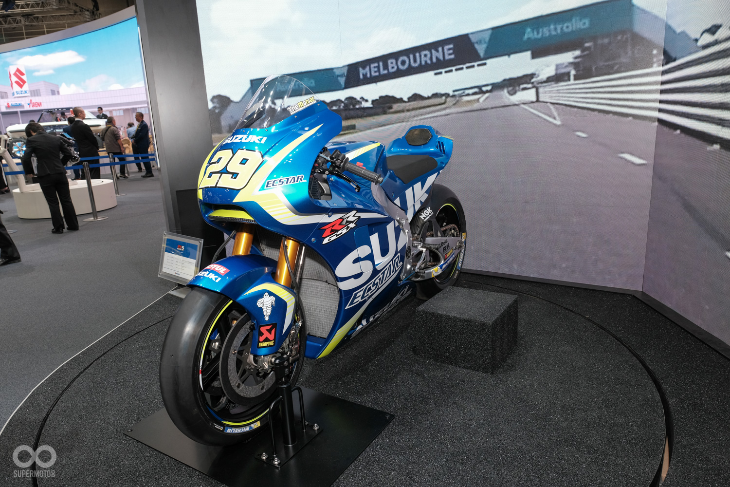 上週末才拿下亮眼成績的SUZUKI，GP戰車GSX-RR自然是不會缺席