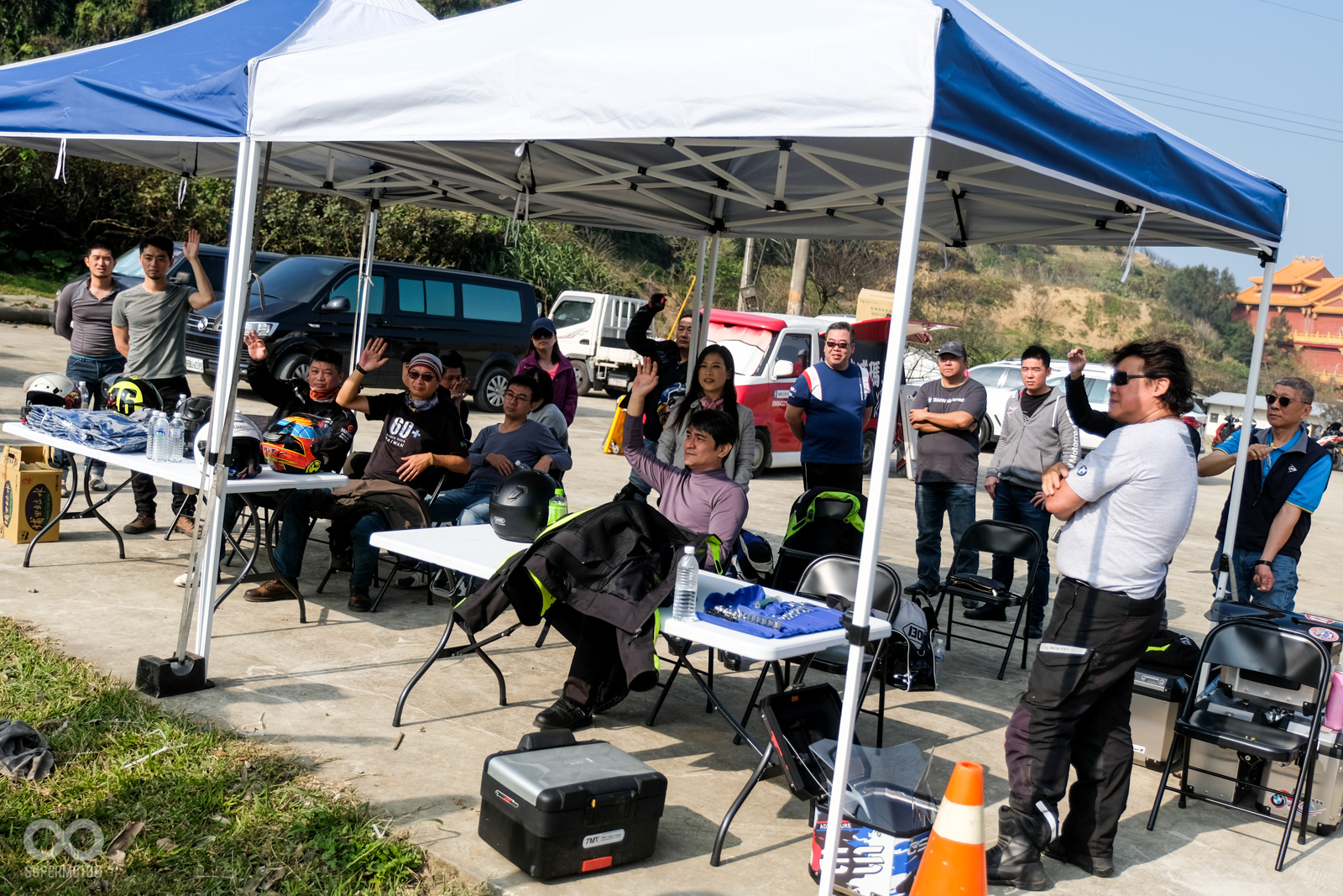 現場除了媒體之外,也有相當多的車主報名參加這次的off-Road訓練