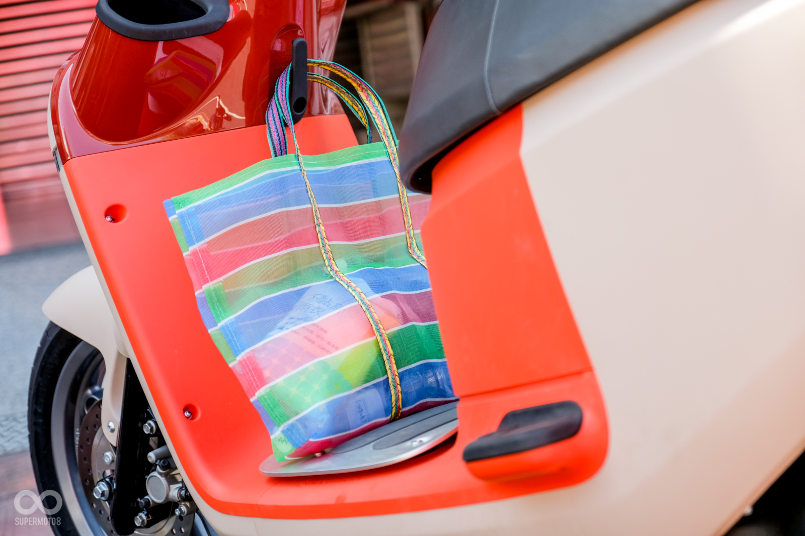 主辦單位準備的購物袋相當特別