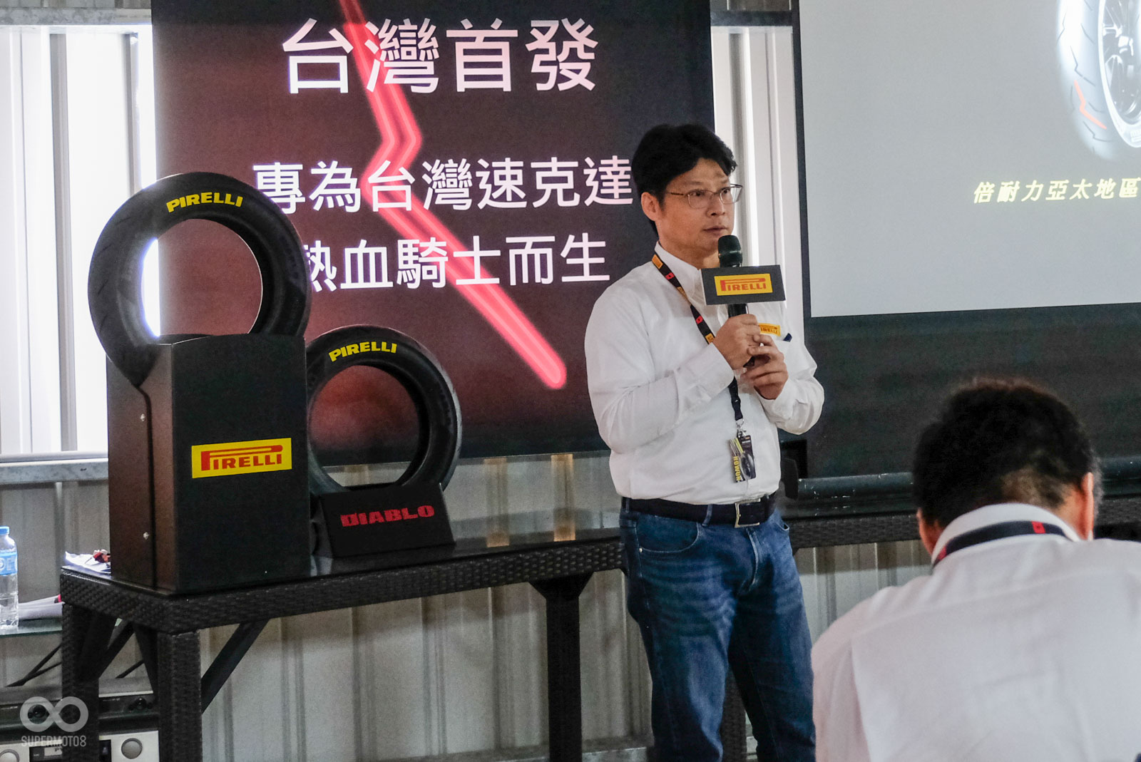 PIRELLI亞太區代表Jason Lee表示,DIABLO ROSSO™ SCOOTER SC前後兩度來台進行秘密測試,可見PIRELLI原廠對於台灣市場的重視