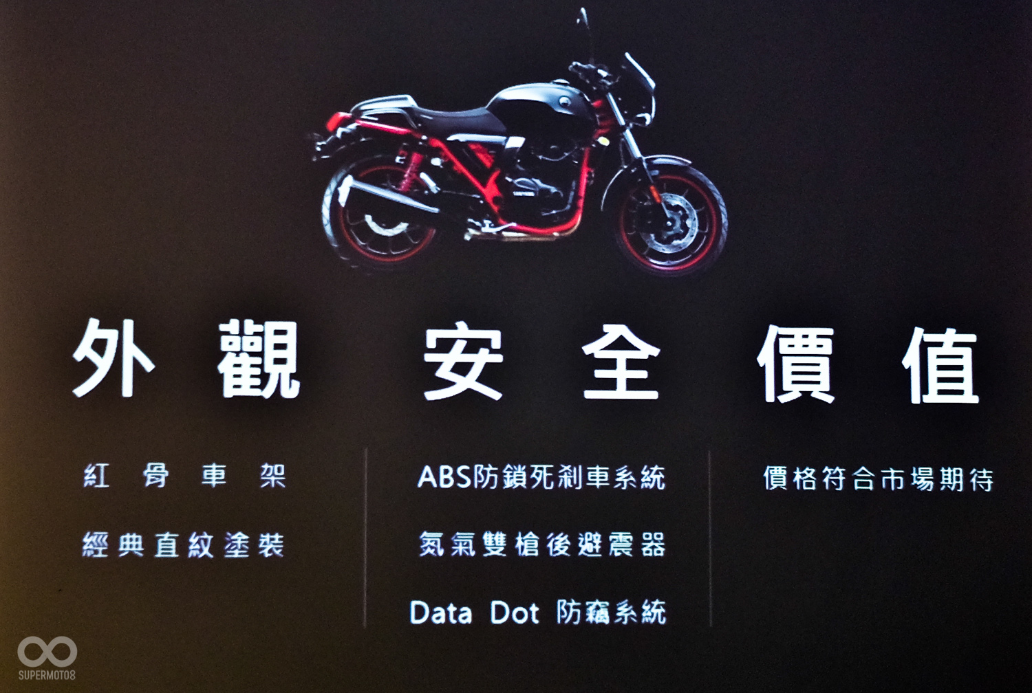 本次在外觀、安全、價值幾個項目的升級特色