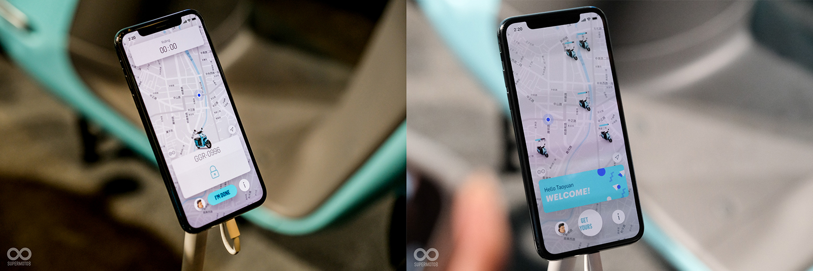 消費者可以快速透過手機找到官方「建議距離最近的車輛」並且預約使用。