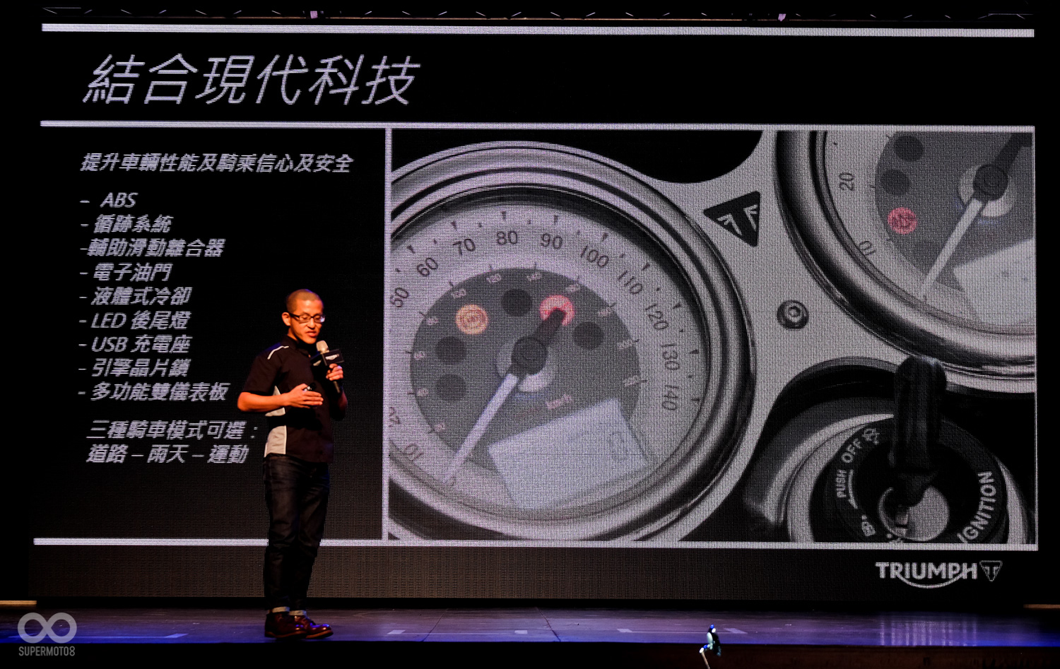 多項科技系統與頂級配備，為THRUXTON R的性能與安全再精進