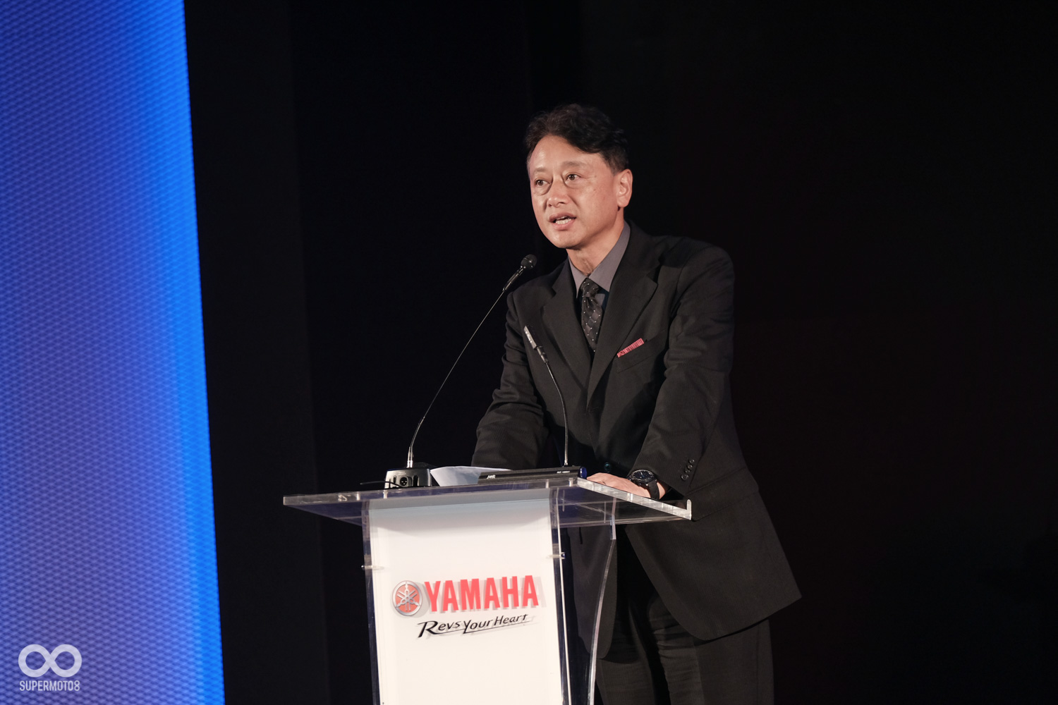 台灣山葉總經理武田真二親自到場主持