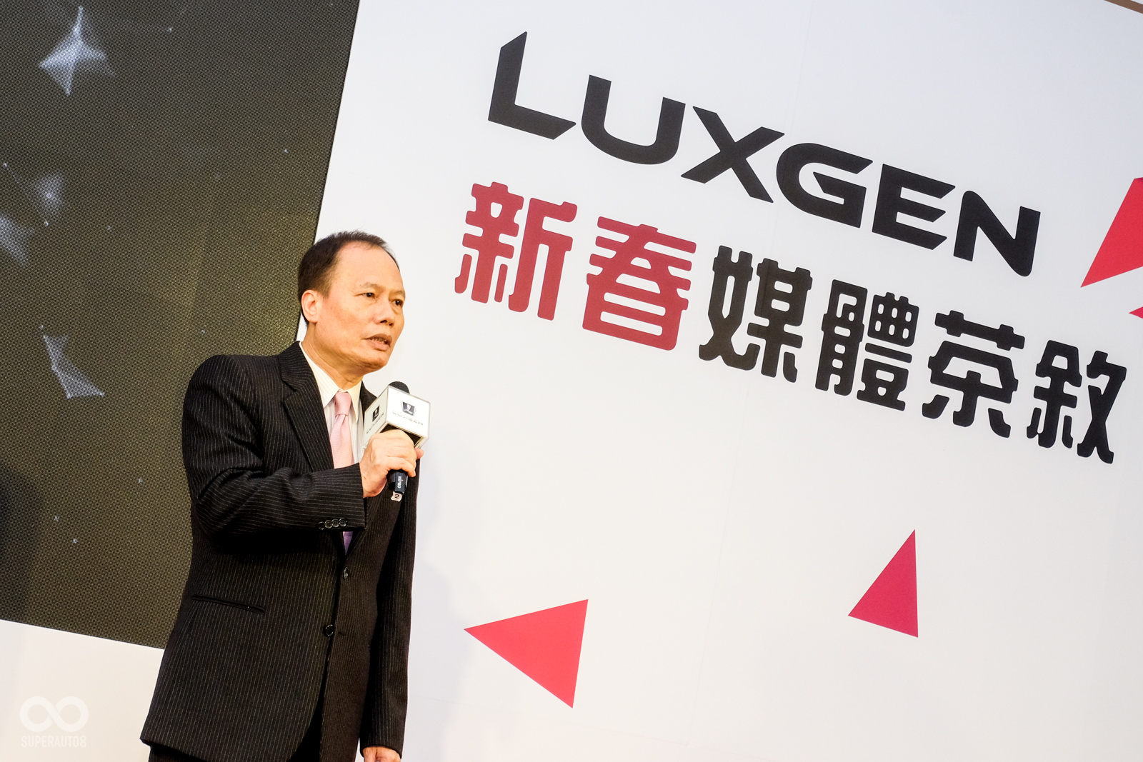LUXGEN總經理蔡文榮親自出席這場活動