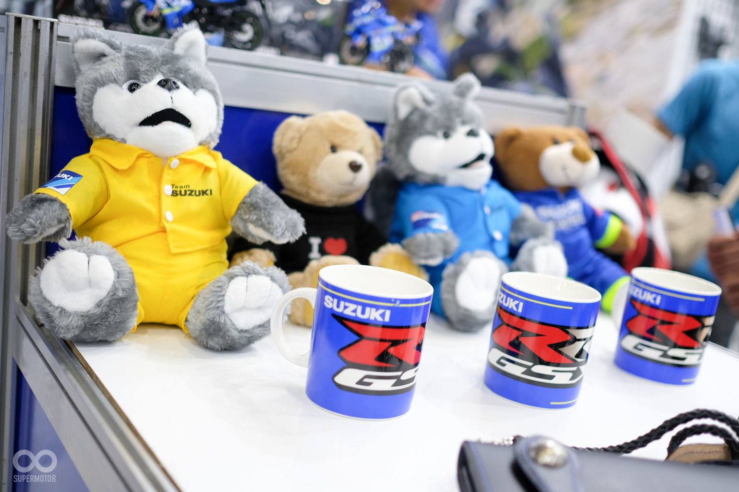 各式精緻的周邊讓人愛不釋手,SUZUKI迷千萬別錯過