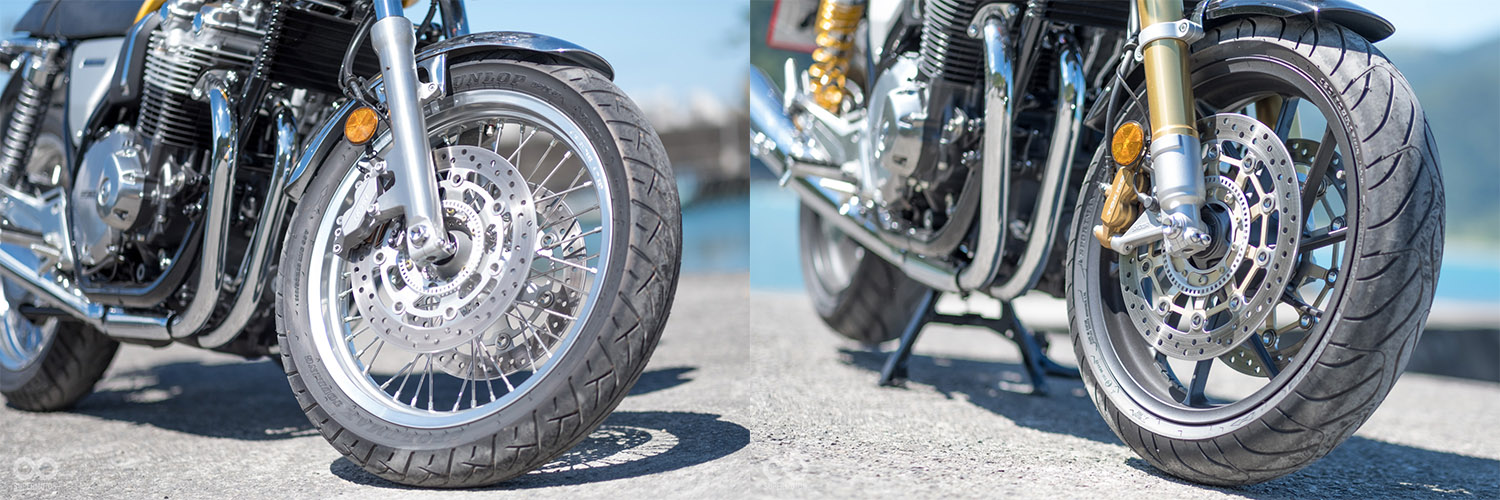 輪匡更是大不相同,EX版使用電鍍的18吋鋼絲匡,RS則是搭載了17吋的輕量化鋁匡