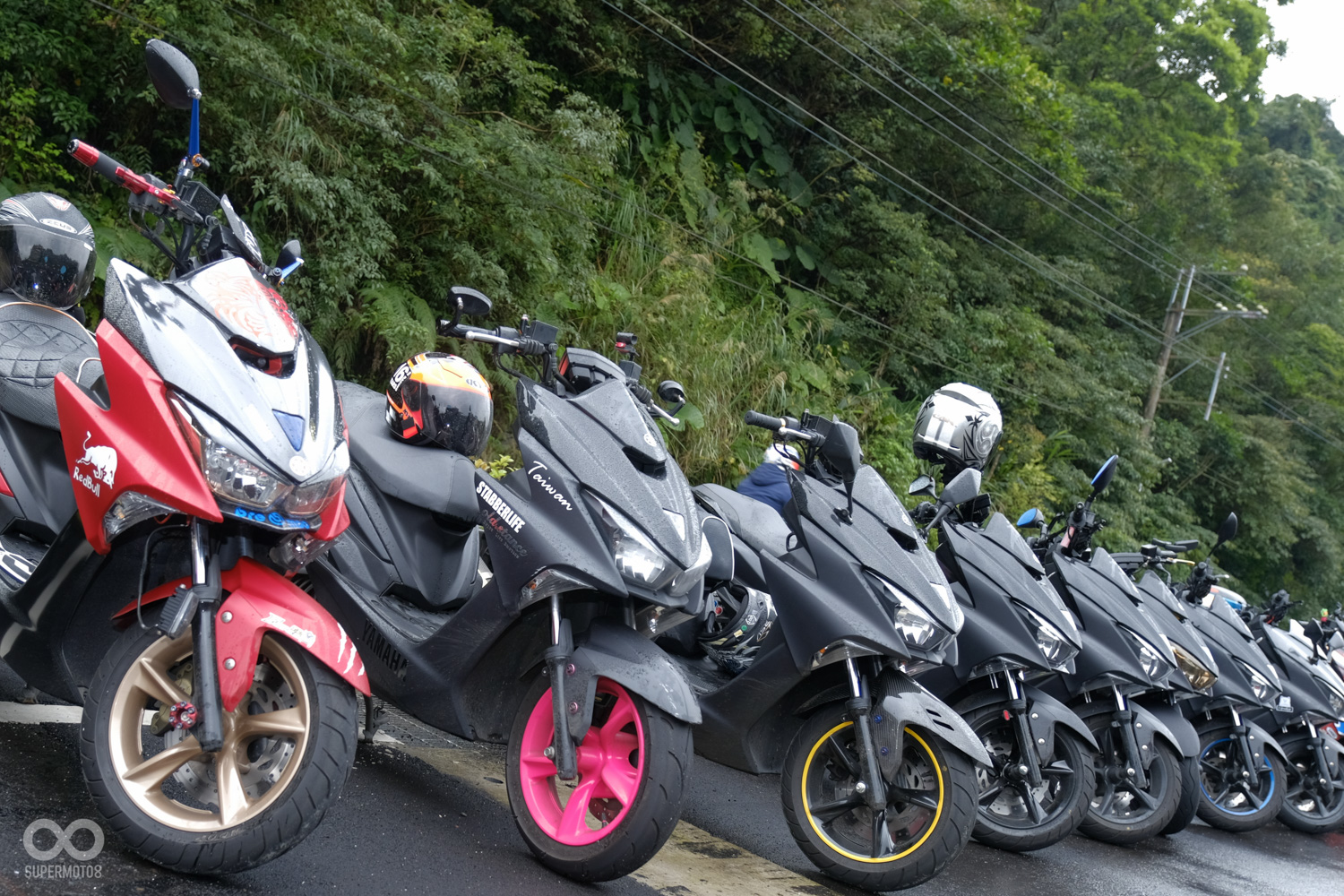 新一代水冷跑旅FORCE,雖然上市沒多久,但數量卻是相當驚人