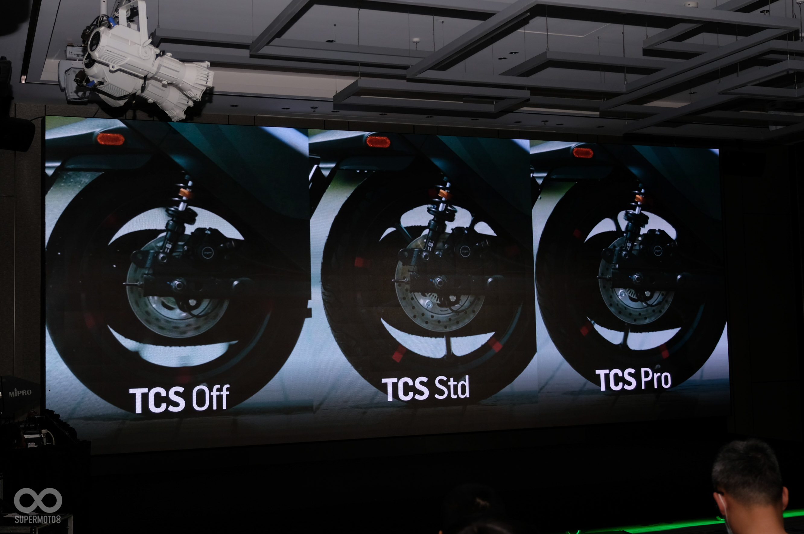 除了關閉、標準外,Pro模式可給予消費者有限程度的打滑