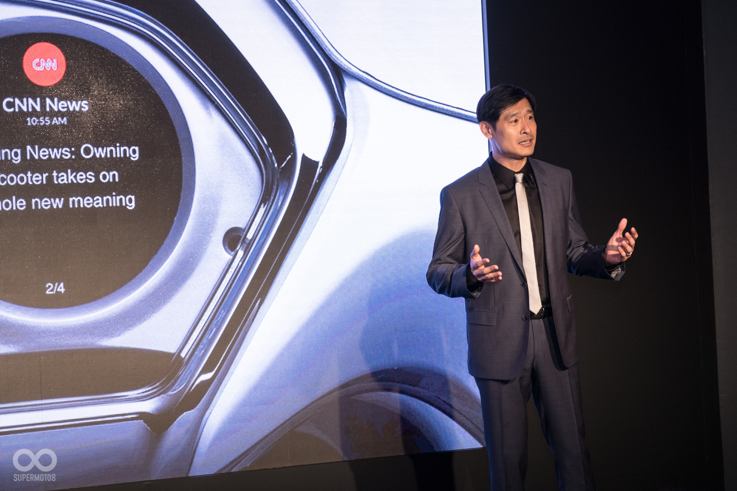 KYMCO董事長 柯勝峯親自赴日，解說這套領先業界的Noodoe車聯網系統