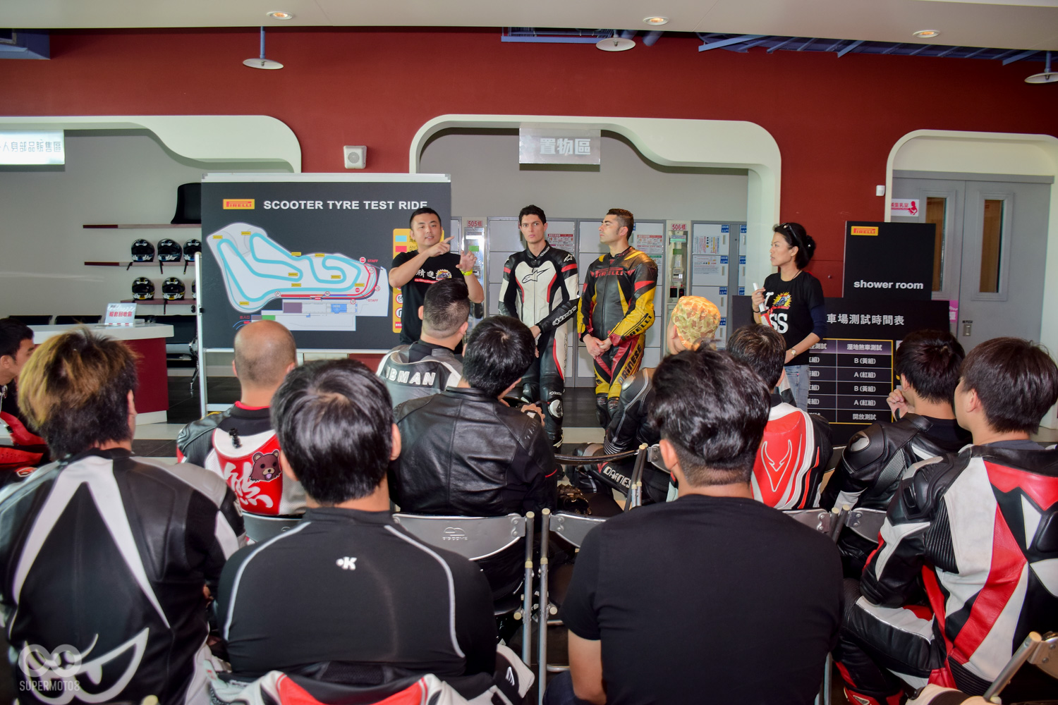 賽道規劃方面則是與經驗豐富的恆典車業合作，在下場前有詳細的賽道講解與路線配置說明