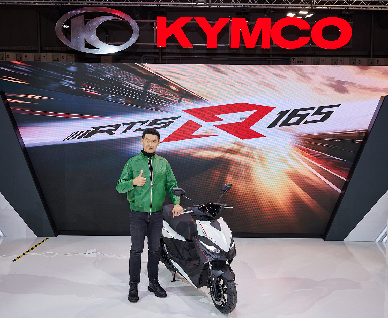 KYMCO RTS R 165上週剛在米蘭亮相,本週就正式在台灣發表,開出最低106,500元的優惠價格!