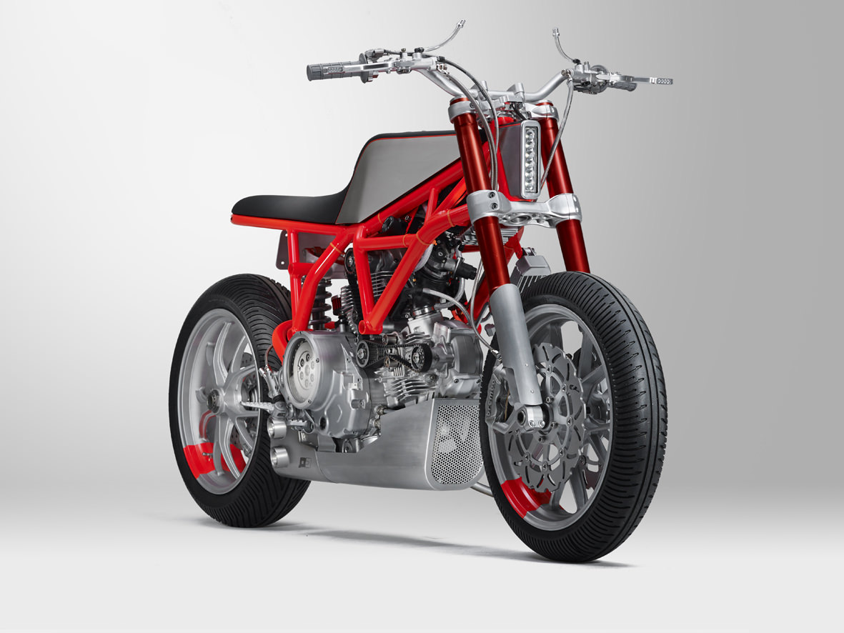 強調機械美感是Untitled Motorcycles工作室的改裝理念