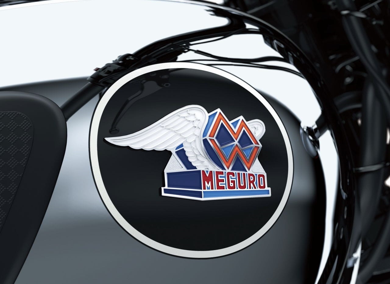油箱上能看到帥氣的MEGURO廠徽