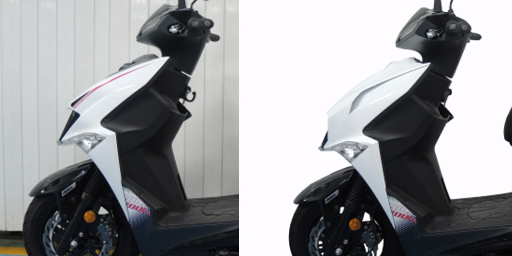 對比左邊的JET SL，即將登場的JET SL 158在車頭多了新的造型變化