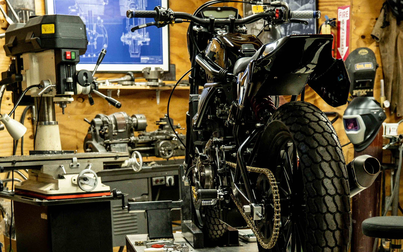 定名為THE FRAMER的MT-07改裝車，是設計師Michael Woolaway的最新作品