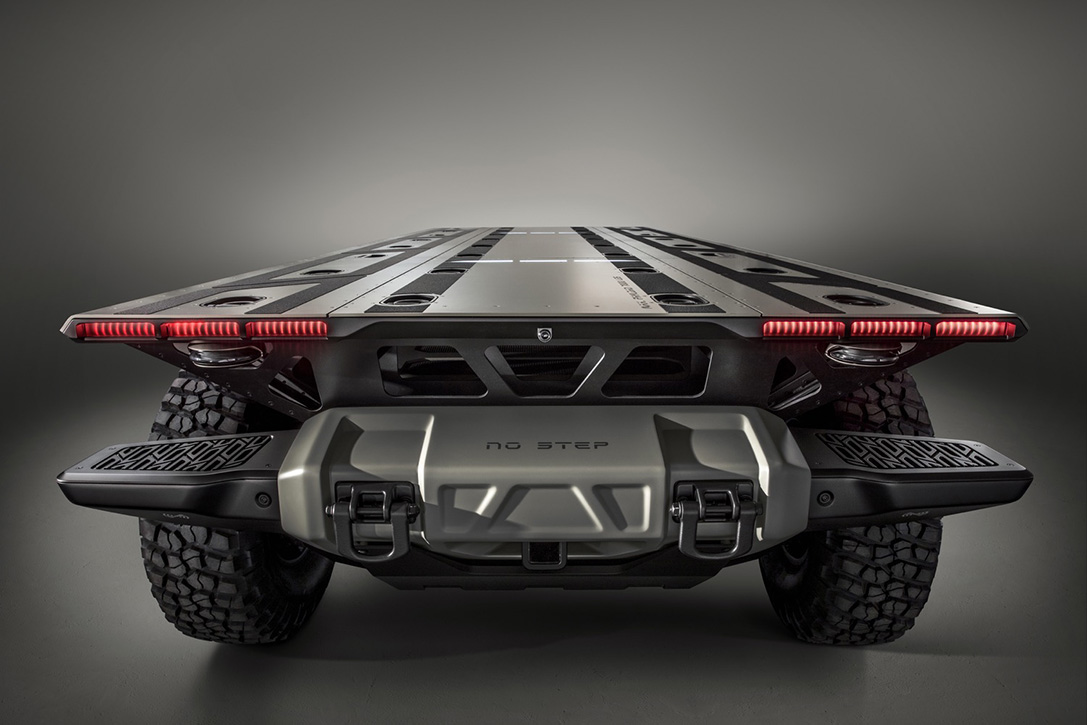 模組化的車體可依據戰場需求快速變換功能配合任務執行