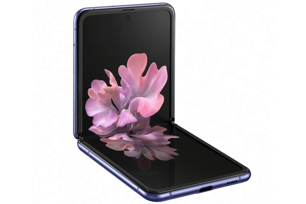 三星研發的折疊式手機「Galaxy Flip Z」