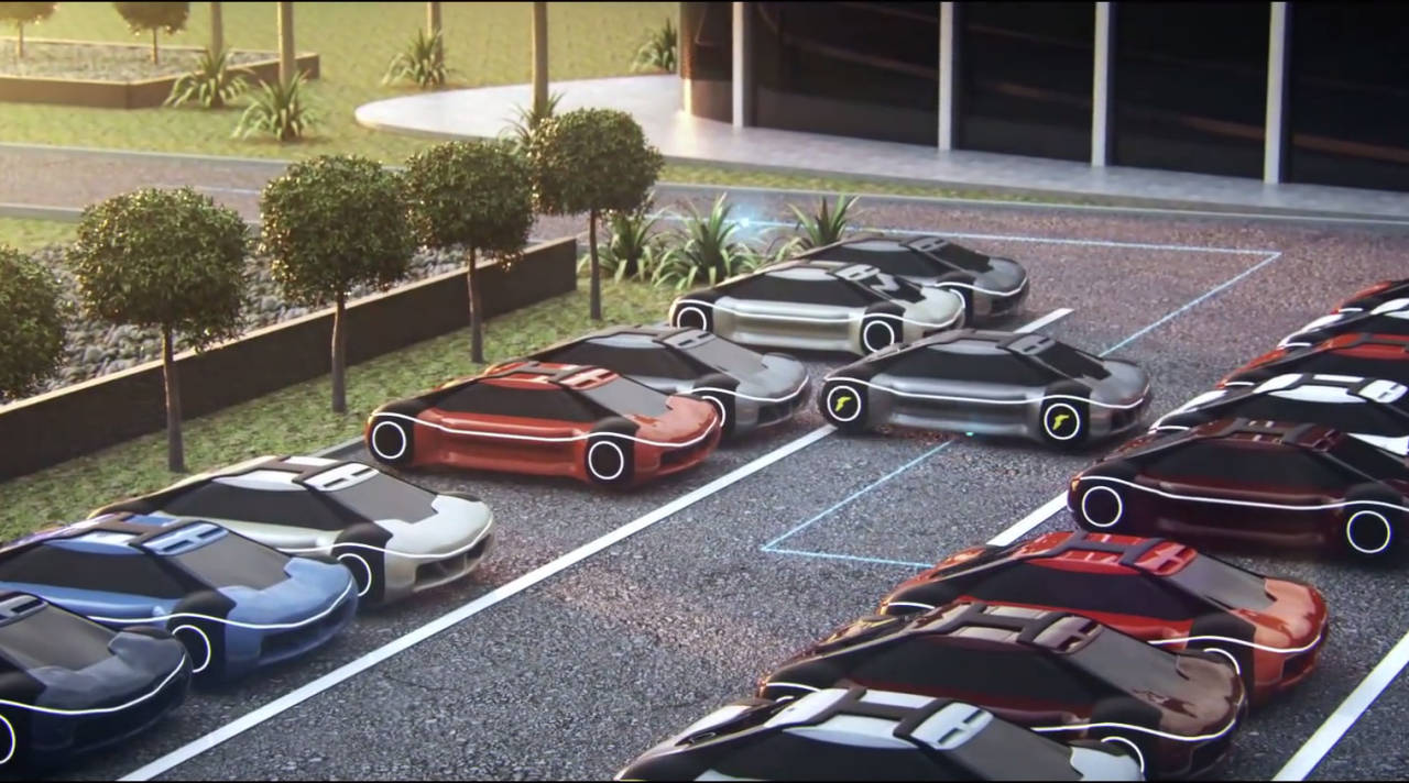 在生活便利上利用球型輪胎讓車輛平移的能力,以後路邊停車跟倒車入庫變得非常簡單