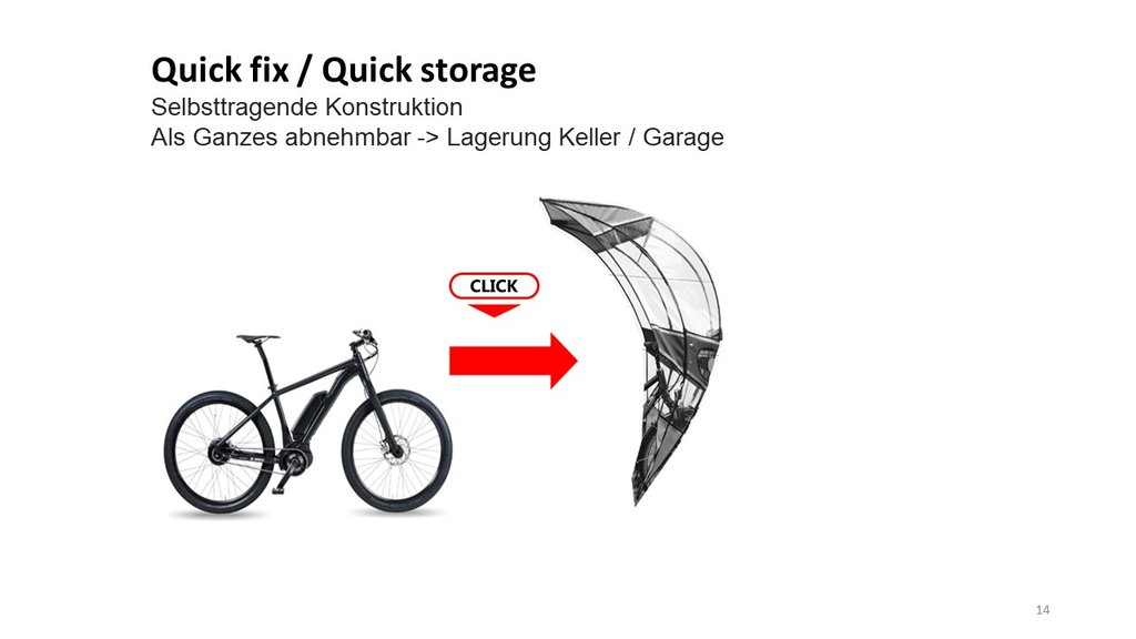 RainRider Softop遮雨篷有快拆結構設計,方便騎士快速安裝