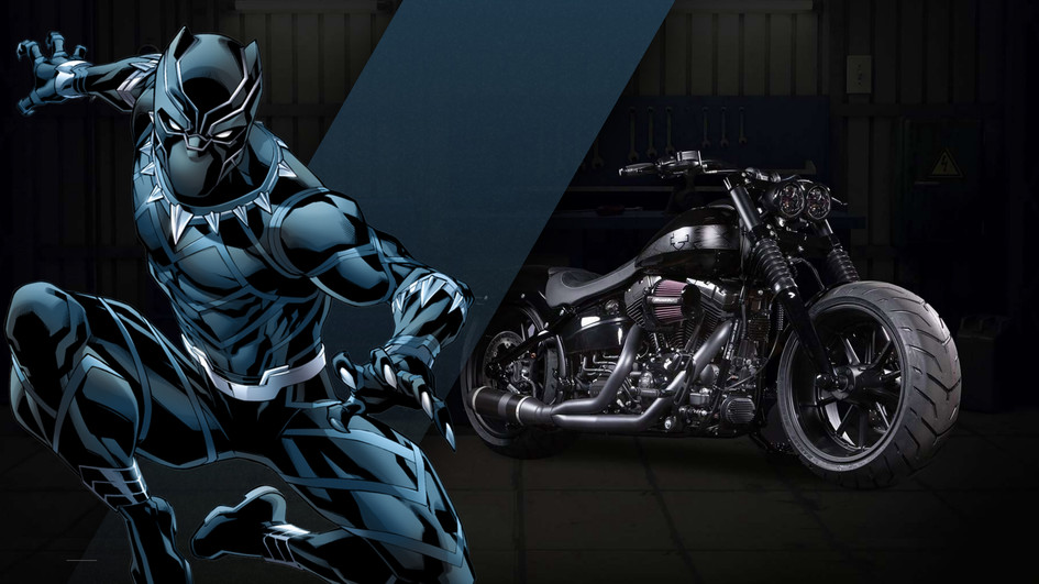 Black Panther黑豹 - Harley Davidson Breakout