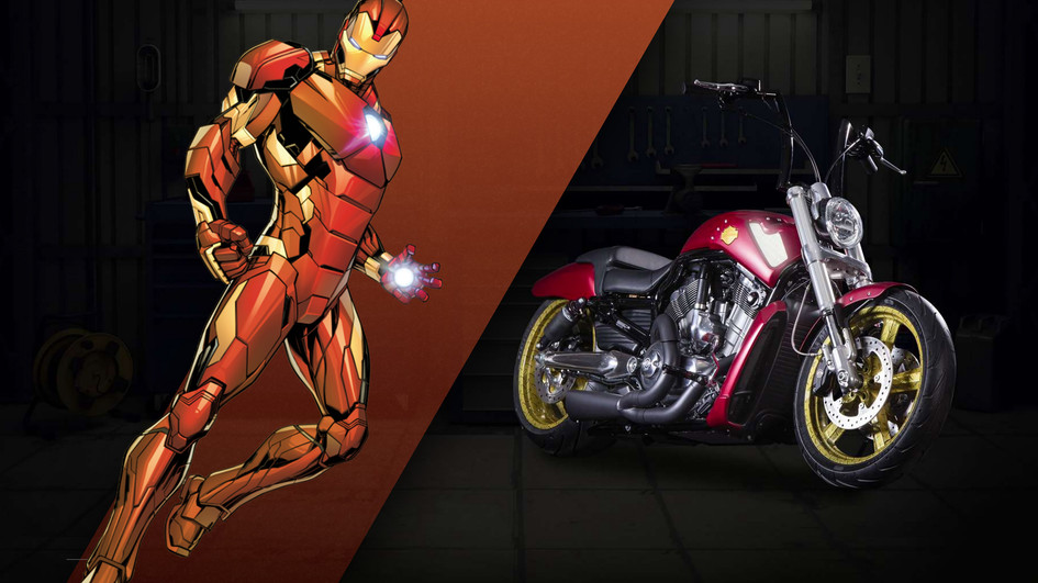 Iron Man鋼鐵人 - Harley Davidson V-Rod Muscle