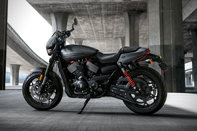 今年哈雷推出Street系列新車款,以XG750為基礎打造一款純正的街車