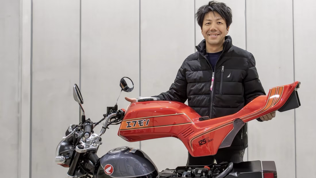 塑膠單體車殼直接覆蓋在原本的油箱、車身上，安裝輕鬆快速