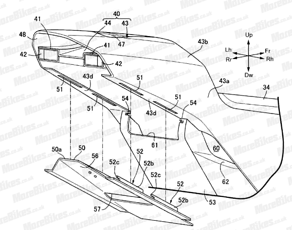 車尾專題圖只要是針對氣流的流向與導流進行示意