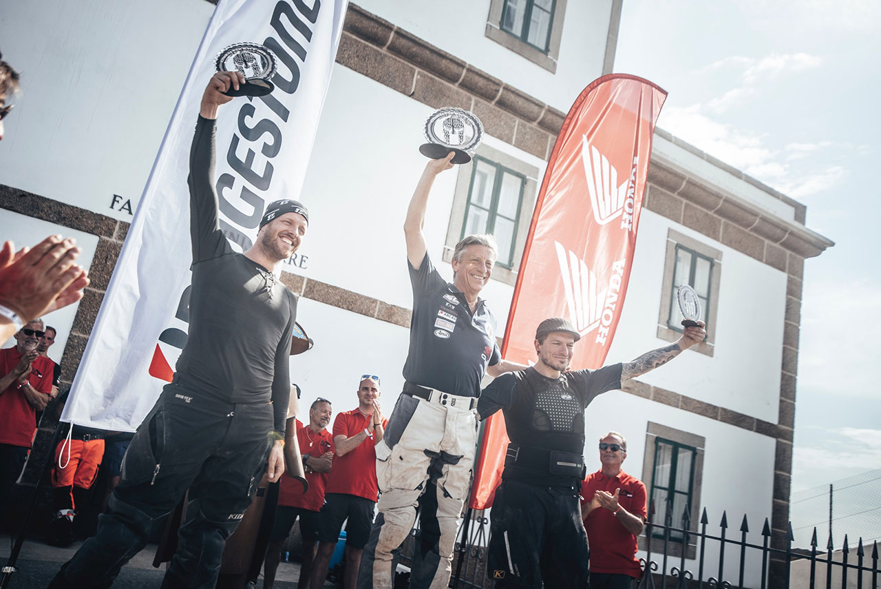 Renato Zocchi騎著改裝過的HONDA X-ADV在直布羅陀拉力賽中，拿下第二區段第一名的佳績