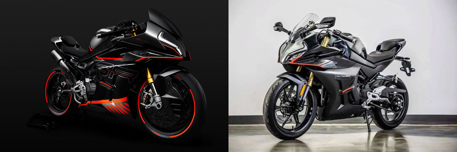 CFMOTO 450SR新年式小改款導入SR-C21概念車上的單搖臂設計!