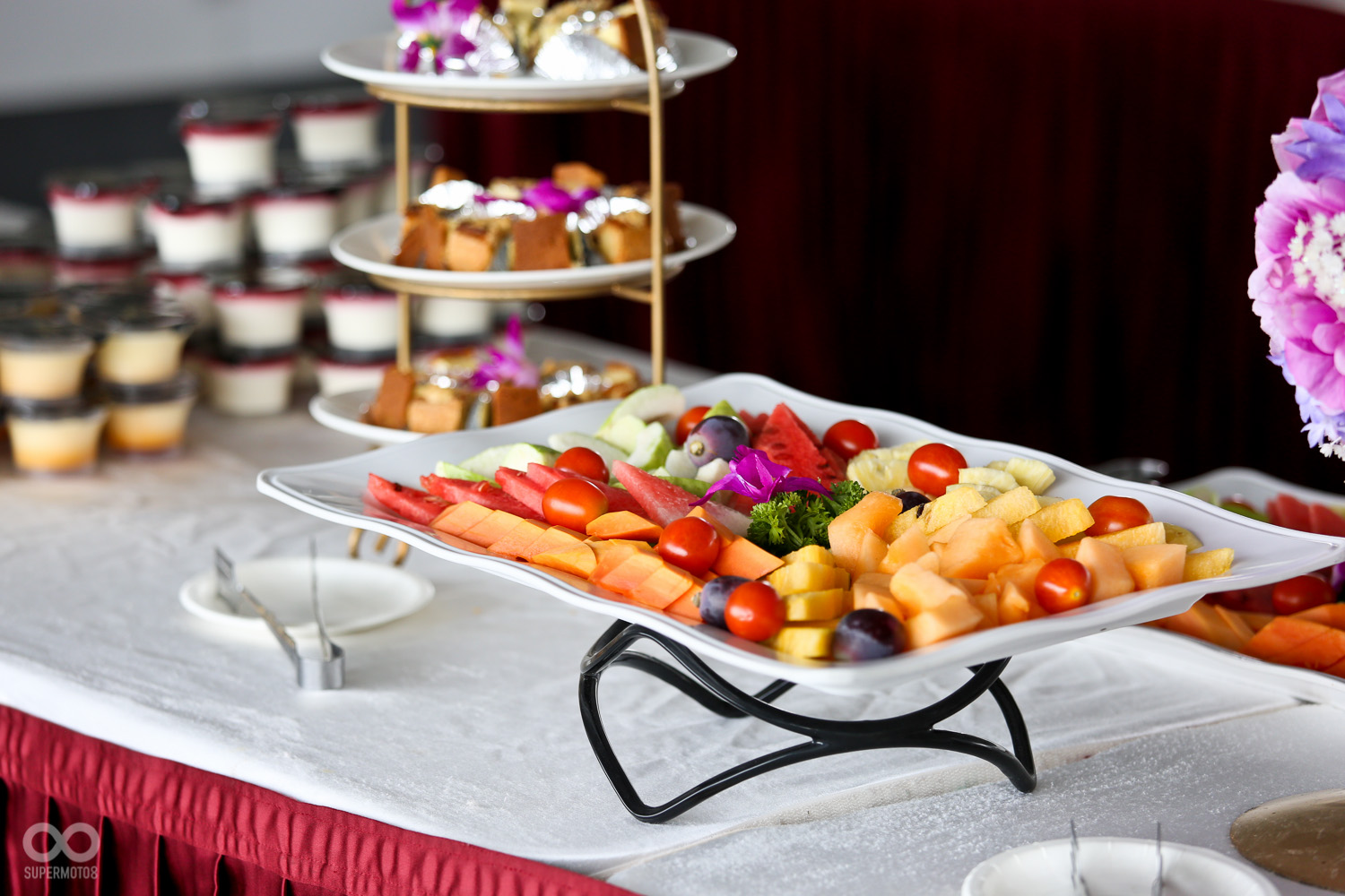 在進行試程活動時,台崎於二樓休息室準備了精緻的茶點,讓前來測試的媒體與經銷商可享用美食,相當貼心