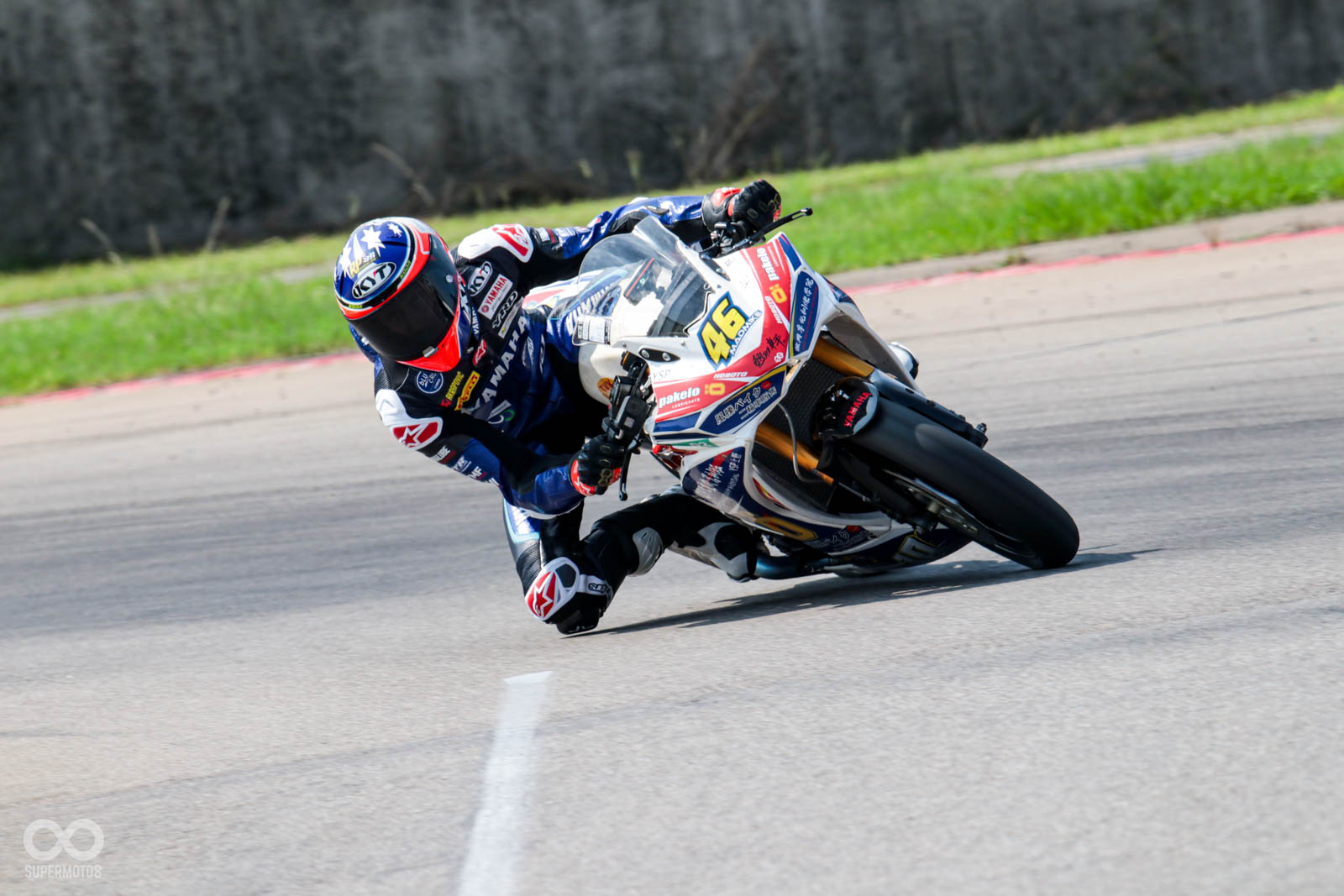 澳洲ASBK現役車手、曾外卡MotoGP的Mike Jones又來到台灣挑戰場地最速紀錄！