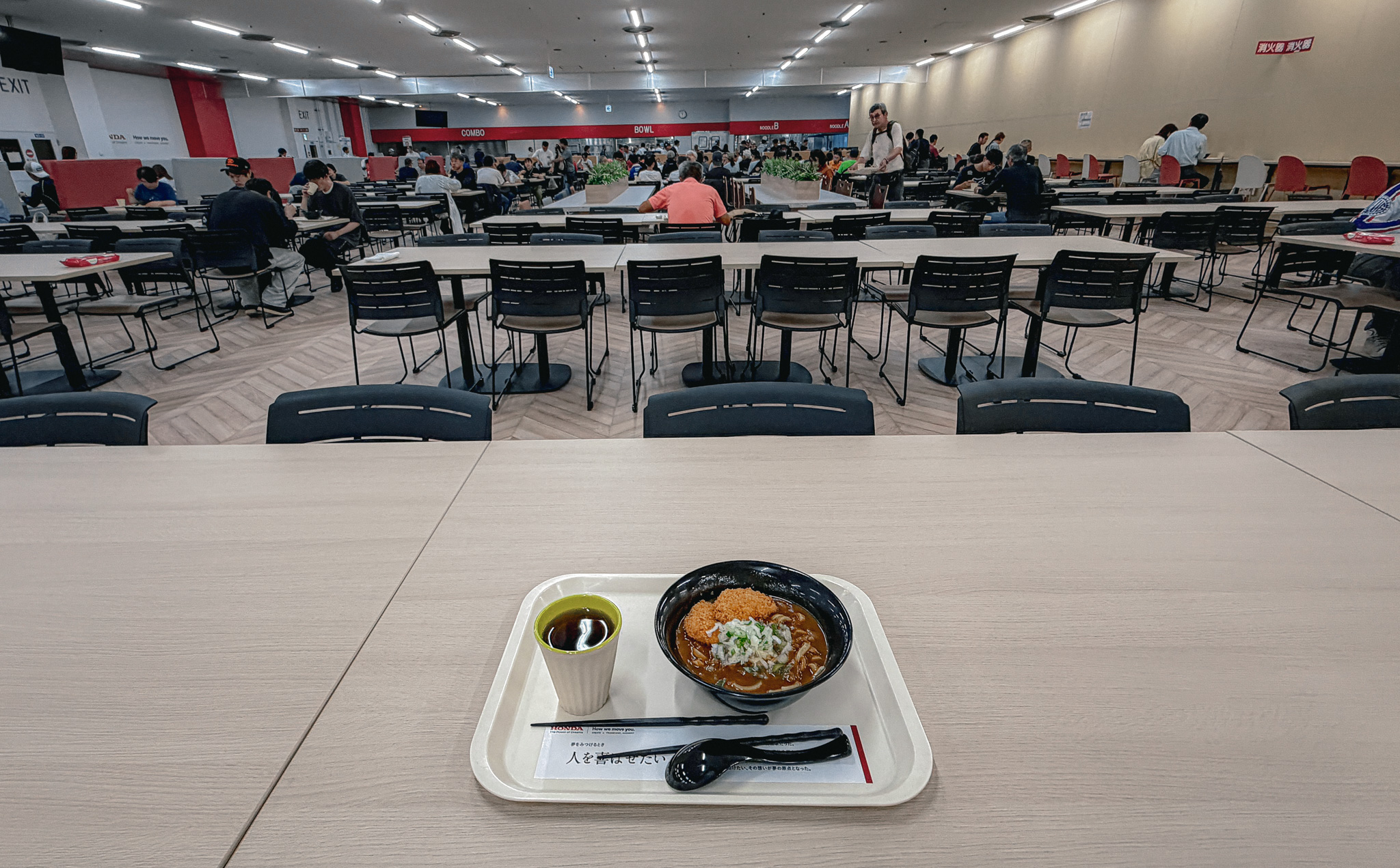 終於解鎖傳說中,日本 Honda 工廠的招牌美食